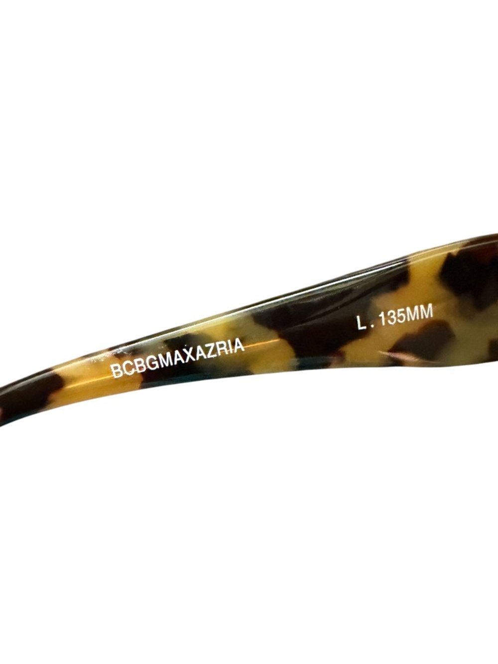 BCBGMaxazria Vintage Tortoise Shell Black Sunglasses - Picture 8 of 9